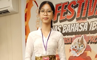 Siswa SMP Negeri 3 Manggis Raih Juara Harapan II dalam Lomba Nyurat Aksara Bali Tingkat Provinsi